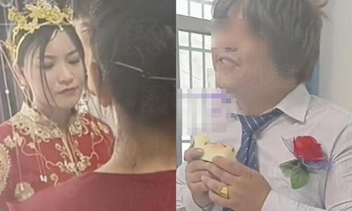 Chú rể đẹp trai bị đánh tráo thành người thiểu năng trí tuệ, cô dâu khóc ngất