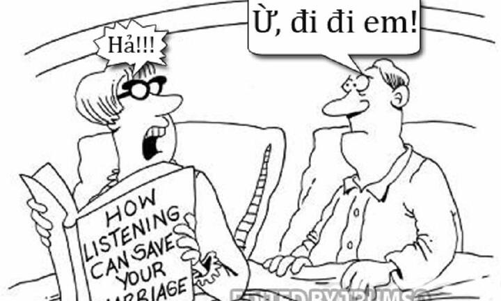 Vợ tức sôi máu khi chồng thuận theo ý mình