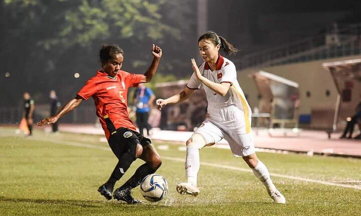 Tuyển nữ Việt Nam thắng Timor Leste 6-0, HLV Mai Đức Chung vẫn chưa hài lòng