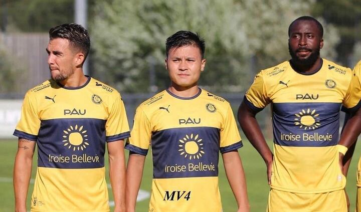 Quang Hải đá nửa trận, Pau FC thua đội vô địch Ligue 2