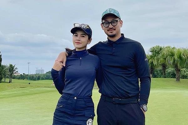 Chuyện tình trên sân golf của MC Thu Hoài và chồng doanh nhân 