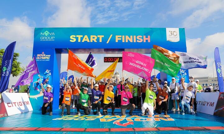 Khởi động Đại hội thể thao Nova Olympic quy mô lớn