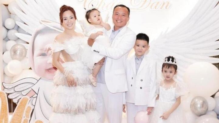 Vy Oanh tổ chức tiệc sinh nhật hoành tráng mừng con gái tròn 1 tuổi