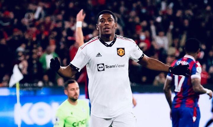 Martial lập công giúp Man Utd thắng dễ Crystal Palace