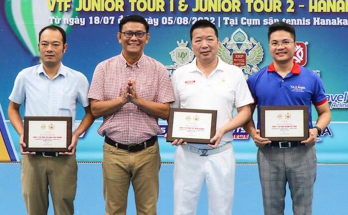 Khai mạc giải quần vợt VTF Junior Tour 1 & 2 2022