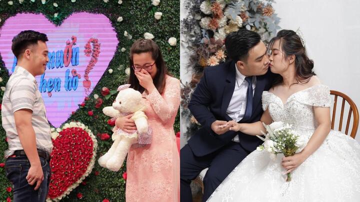 Chàng công nhân kết hôn với cô giáo mầm non sau 4 năm hẹn hò