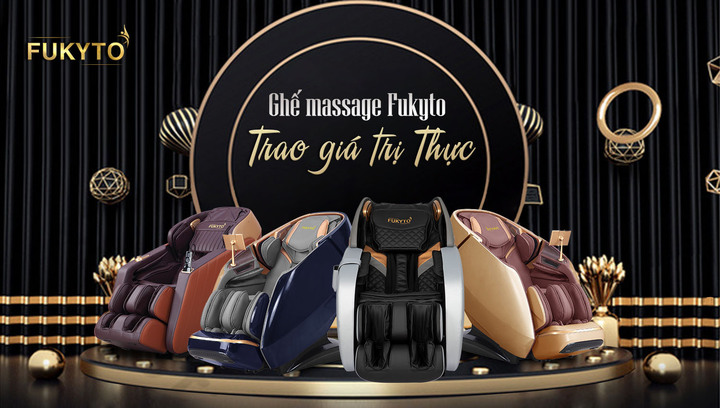 Ghế massage Fukyto: Luôn xem khách hàng là trọng tâm