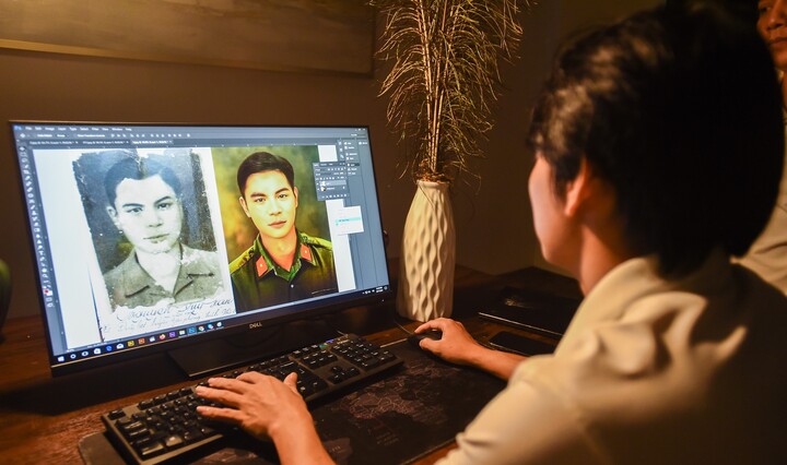 Video: Những chàng trai phục dựng miễn phí hơn 100 bức ảnh liệt sĩ