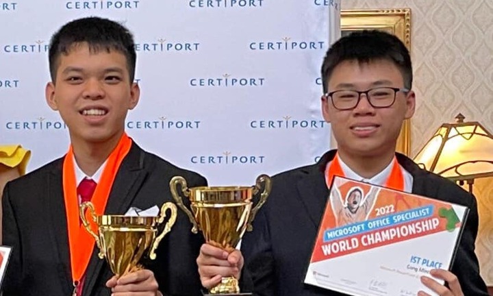Việt Nam giành 2 huy chương vàng Tin học văn phòng thế giới 2022