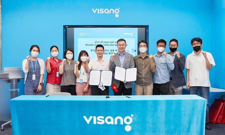 VTC Online ký hợp tác với Tập đoàn Visang Education