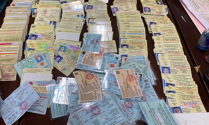 Triệt phá đường dây làm giả căn cước công dân, bằng lái xe quy mô lớn ở Đắk Lắk