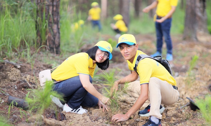 Nam A Bank đồng hành cùng chiến dịch 'Vì một Việt Nam xanh'