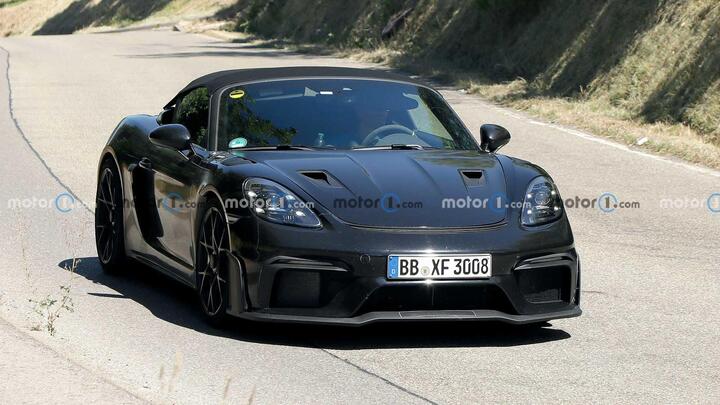 Porsche 718 Boxster Spyder RS lộ diện, dùng chung động cơ với 911 GT3