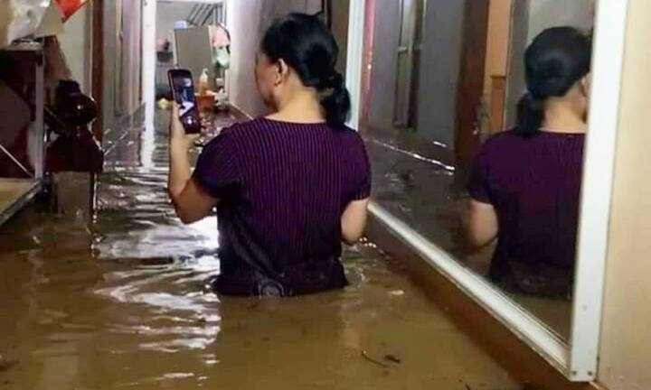 Mưa lớn dị thường xuất hiện giữa đêm 'thất tịch' tại Lào Cai