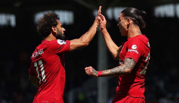 Salah, Nunez tỏa sáng, Liverpool chật vật hòa đội mới lên hạng