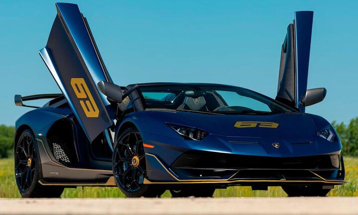 Hàng hiếm Lamborghini Aventador SVJ 63 Roadster được bán đấu giá