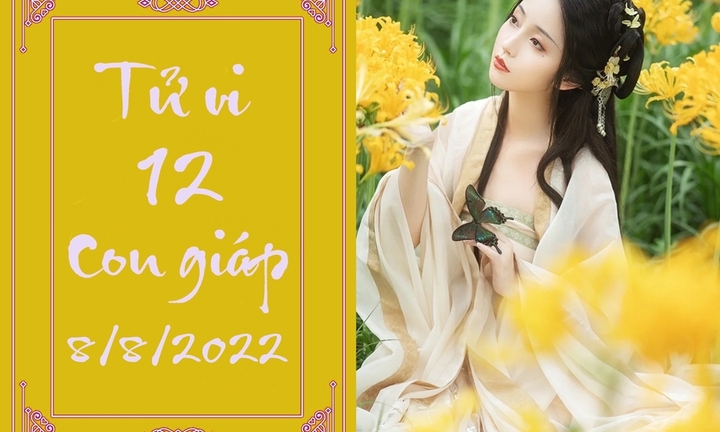 12 con giáp ngày 8/8: Tý công danh lý tưởng, Hợi thị phi tình cảm 