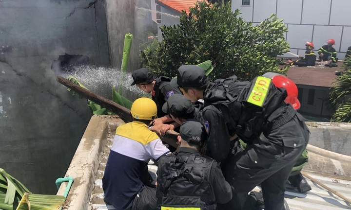 Cháy nhà ở Ninh Thuận: 3 mẹ con tử vong