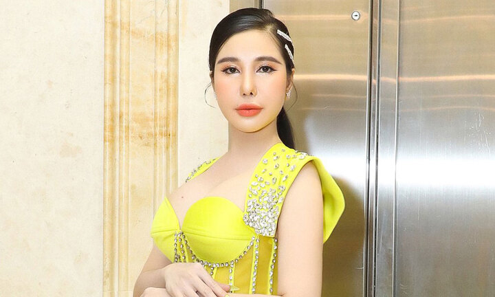 Hoa hậu phụ nữ Quốc tế Châu Hải My mặc kín nhưng vẫn gợi cảm