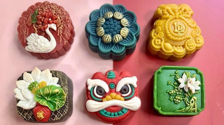 Sốt xình xịch bánh trung thu 3D độc lạ
