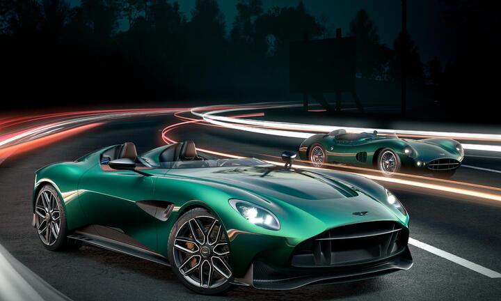 Aston Martin DBR22 - siêu xe không kính chắn gió