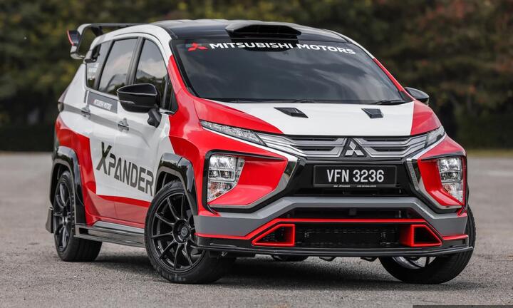 Mitsubishi Xpander phiên bản xe đua độc nhất thế giới