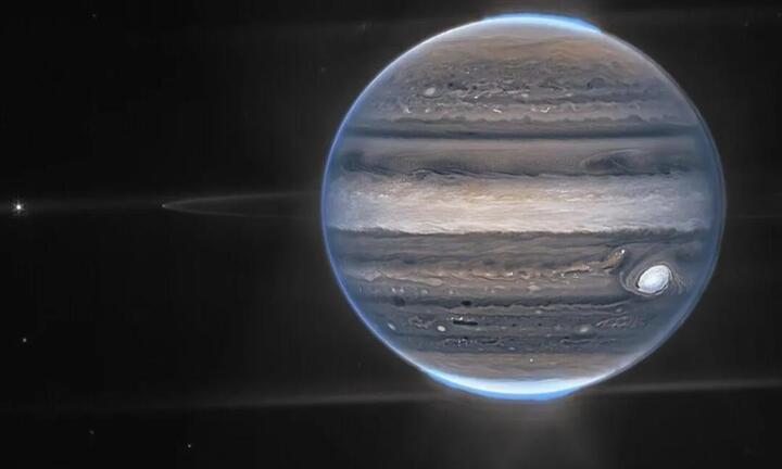 Sao Mộc đẹp lộng lẫy dưới kính viễn vọng James Webb