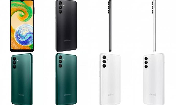 Rò rỉ hình ảnh điện thoại giá rẻ Samsung Galaxy A04s