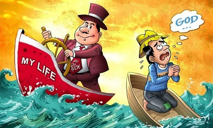 4 cách hành xử trái ngược của người giàu và người không thể giàu