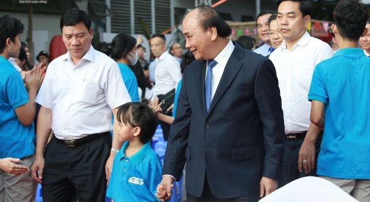 Chủ tịch nước dự 'Ngày hội tới trường' cùng 200 học sinh trường Hy Vọng