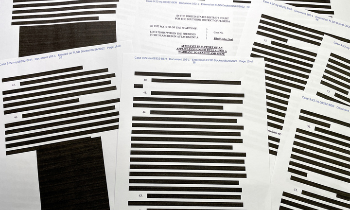 Tình báo Mỹ đánh giá rủi ro tài liệu thu hồi từ dinh thự của ông Trump