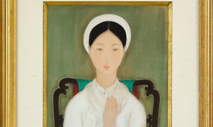 Tranh vẽ phụ nữ Việt Nam của họa sĩ Lê Phổ được bán đấu giá 13 tỷ đồng