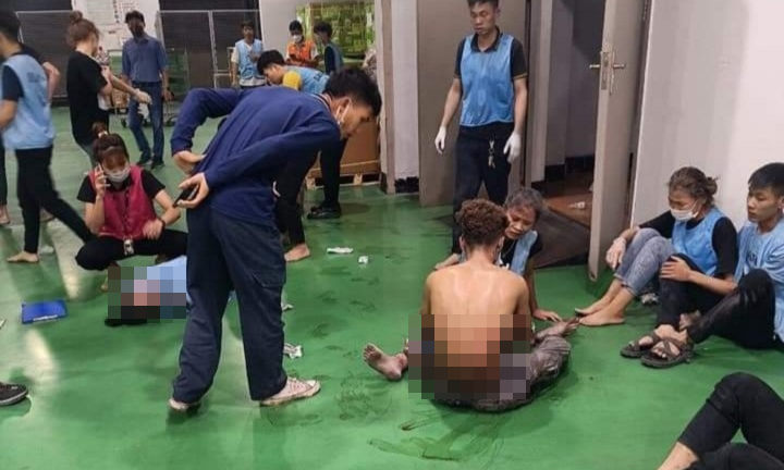 Ảnh: Hiện trường vụ nổ ở Công ty Seojin Auto Bắc Ninh khiến 34 người bị thương