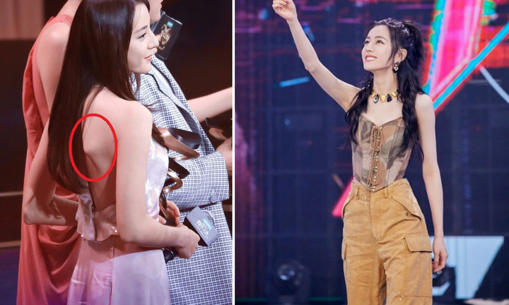 Xương lưng cánh bướm của Địch Lệ Nhiệt Ba bị cho là 'độc hại'