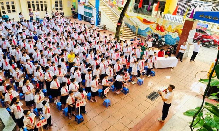 Một phường ở Hà Nội có tới 19 trường học quá tải