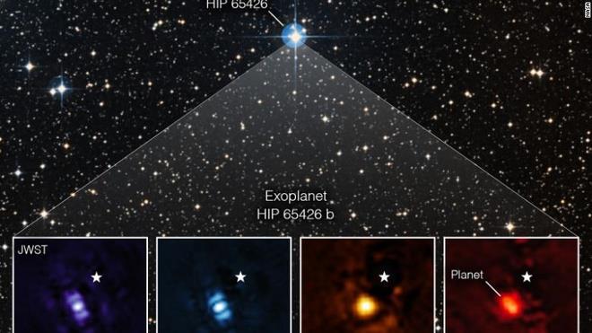 Ảnh trực tiếp đầu tiên của ngoại hành tinh từ kính viễn vọng 10 tỷ USD