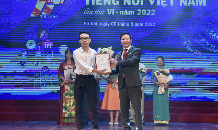 VTC News đoạt giải C Giải thưởng Tiếng nói Việt Nam 2022