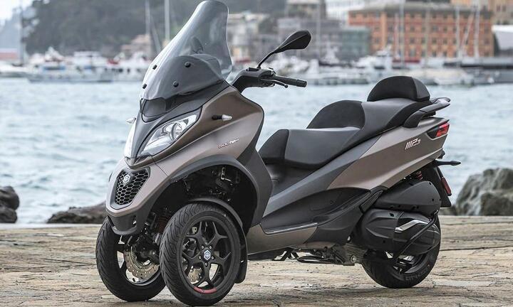 Xe máy 3 bánh Piaggio sắp mở bán tại Việt Nam