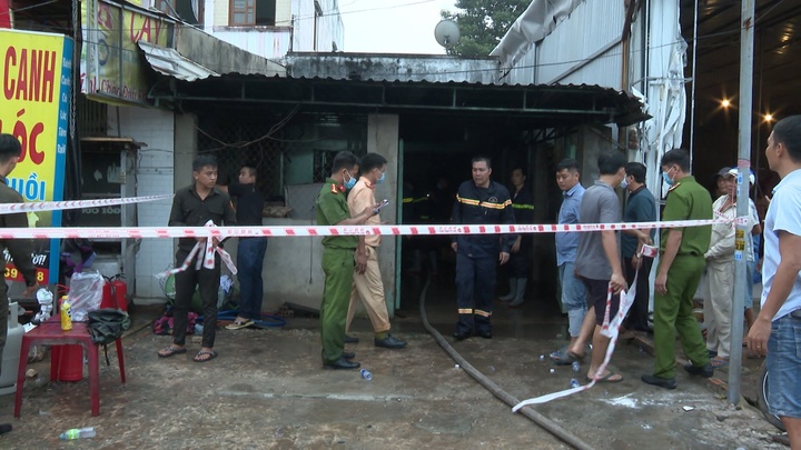 Cháy nhà ở Bình Phước làm 1 người chết, 2 người bị thương