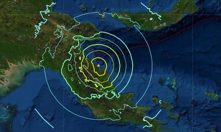 Thiệt hại ban đầu của động đất mạnh tại Papua New Guinea và Indonesia