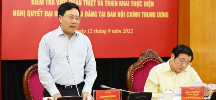 Công bố kết quả kiểm tra thực hiện Nghị quyết Đại hội XIII tại Ban Nội chính TƯ