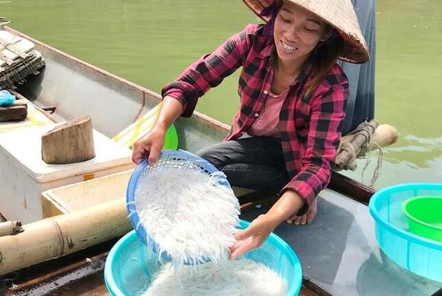 Săn loài cá lạ trên hồ thủy điện Hòa Bình