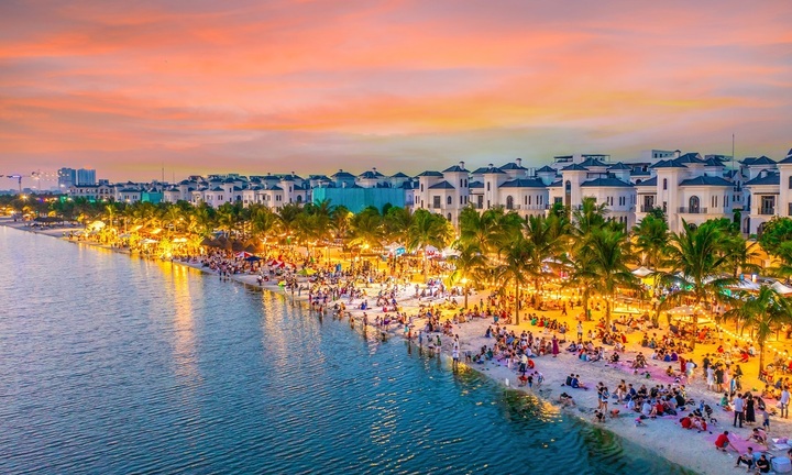 Nhịp sống an nhiên giữa 'thiên đường nghỉ dưỡng' ở phía Đông Hà Nội