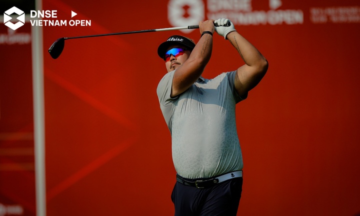 Brian Jung vươn lên dẫn đầu giải golf DNSE Vietnam Open 2022