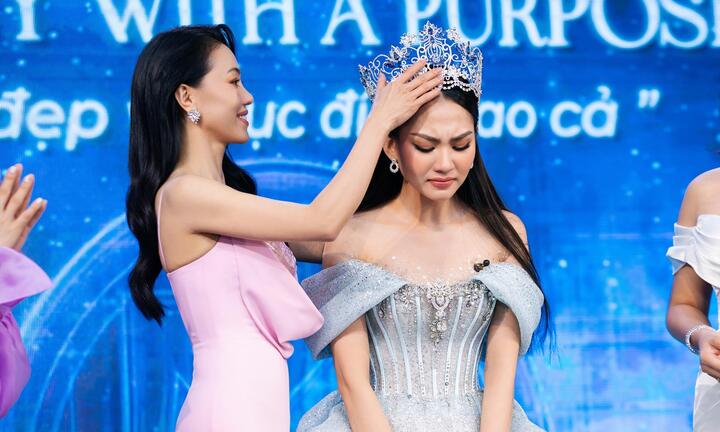 Vương miện của Hoa hậu Mai Phương được bán với giá 3 tỷ đồng