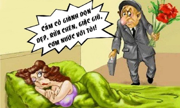 Vợ sướng tê người dù bị chồng mắng sa sả