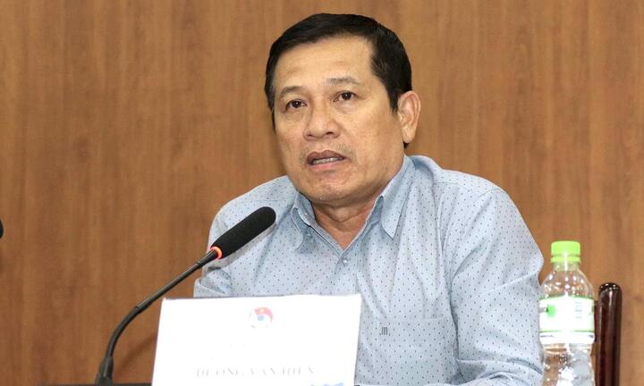 Ông Dương Văn Hiền thôi chức Trưởng ban Trọng tài VFF