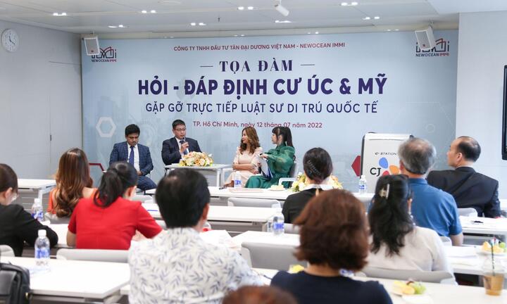 Tọa đàm định cư Úc NewOcean IMMI: Thiết kế lộ trình - Định hướng tương lai