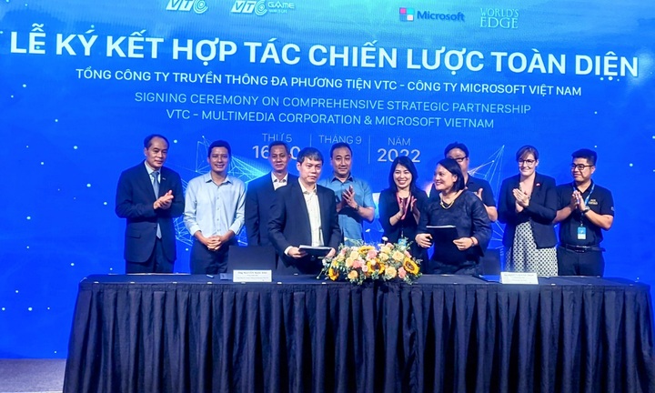 VTC ký kết hợp tác chiến lược với Microsoft 