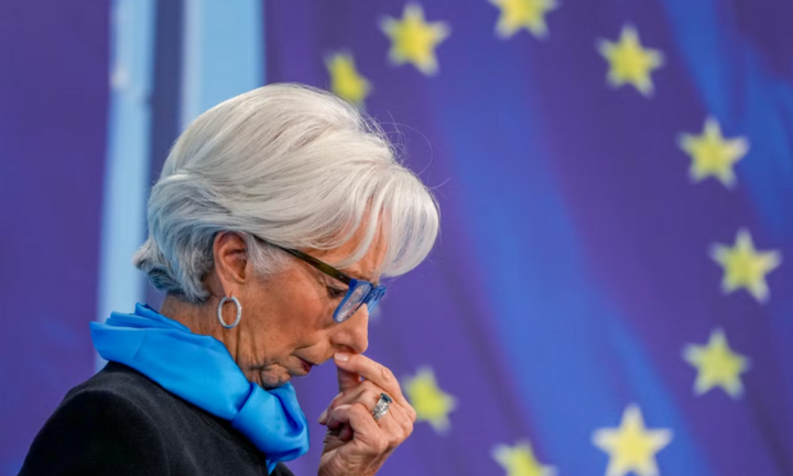 Ngân hàng trung ương châu Âu cảnh báo về tương lai ảm đạm